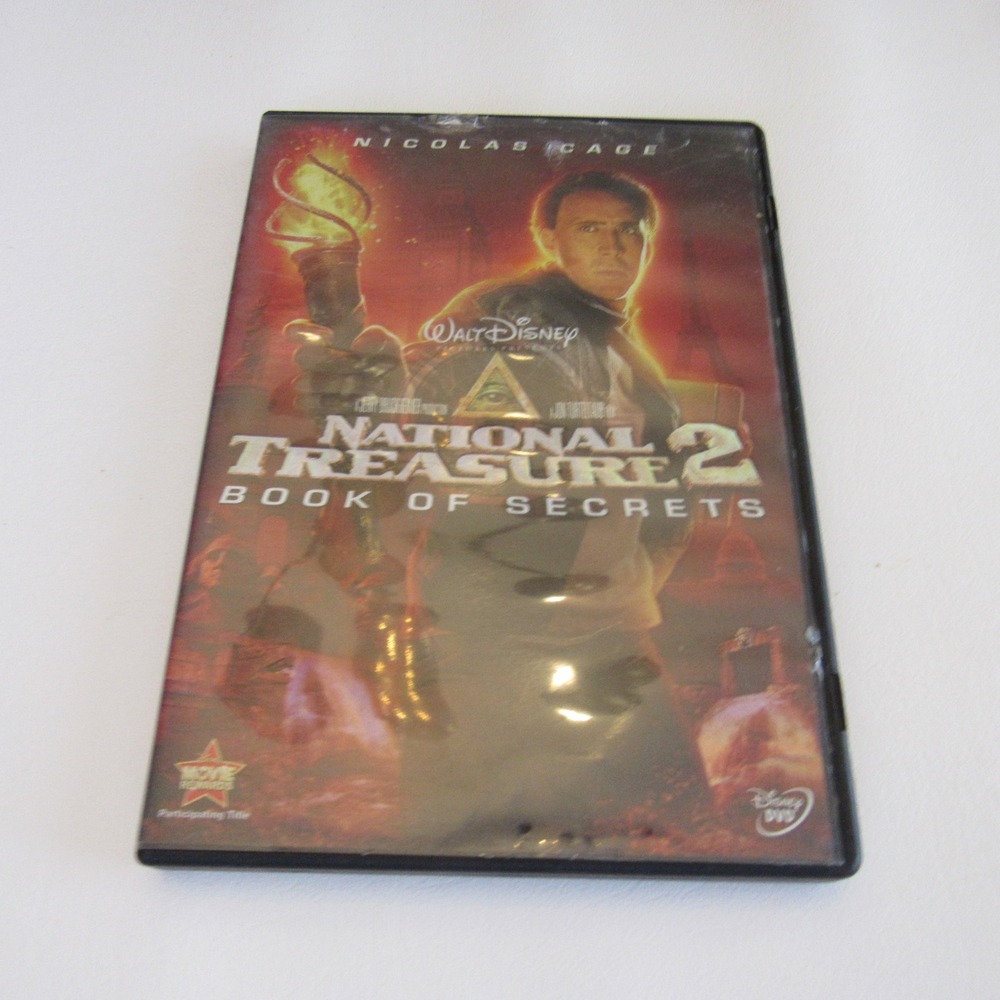National Treasure 2 Book of Secrets DVD Nicolas Cage Disney Widescreen‎ 2008 PG